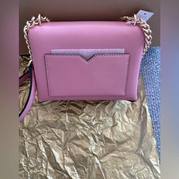 Michael Kors Cece Small Crossbody Bag with Gold Chain –Brand New Primrose color - Picture 10 of 16